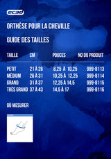 Support à cheville Dynamic, EC3D, EC3D sports, EC3D sport, compression, sports, sport, récupération, support