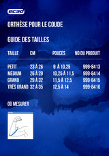 Support Dynamic épicondylien pour le coude, EC3D, EC3D sports, EC3D sport, compression, sports, sport, récupération, support