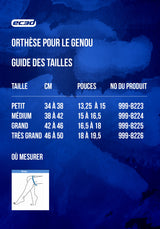 Stabilisateur de genou Dynamic, EC3D, EC3D sports, EC3D sport, compression, sports, sport, récupération, support