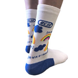 Bas mi-mollet Arc en Ciel, EC3D, EC3D sports, EC3D sport, compression, sports, sport, récupération, support
