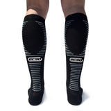 Bas de compression Réfléchissants, EC3D, EC3D sports, EC3D sport, compression, sports, sport, récupération, support