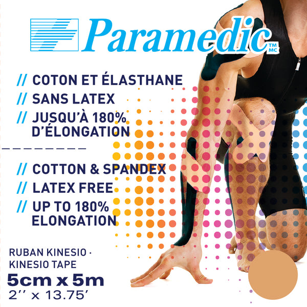 Ruban Kinesiologie, EC3D, EC3D sports, EC3D sport, compression, sports, sport, récupération, support