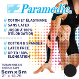 Ruban Kinesiologie, EC3D, EC3D sports, EC3D sport, compression, sports, sport, récupération, support