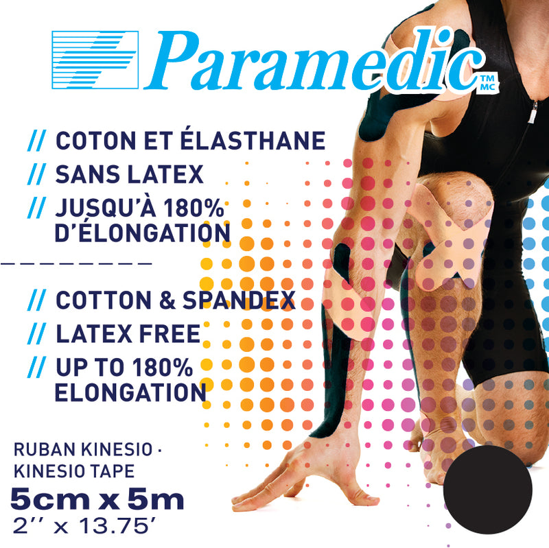 Ruban Kinesiologie, EC3D, EC3D sports, EC3D sport, compression, sports, sport, récupération, support