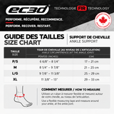 Support de compression Cheville FIR® EC3D –15–20 mmHg, EC3D, EC3D sports, EC3D sport, compression, sports, sport, récupération, support