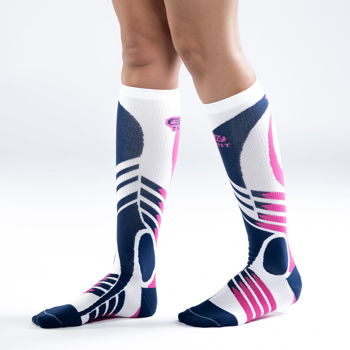 Chaussettes football,Chaussettes de compression pour varices pour hommes et femmes,chaussettes